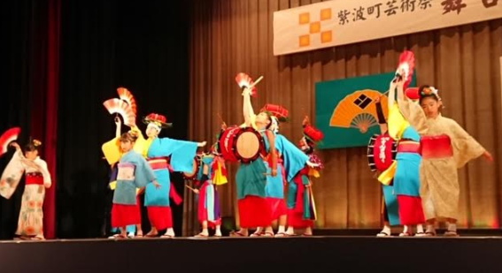 紫波町芸術祭に盛岡さんさ踊りで参加しました！